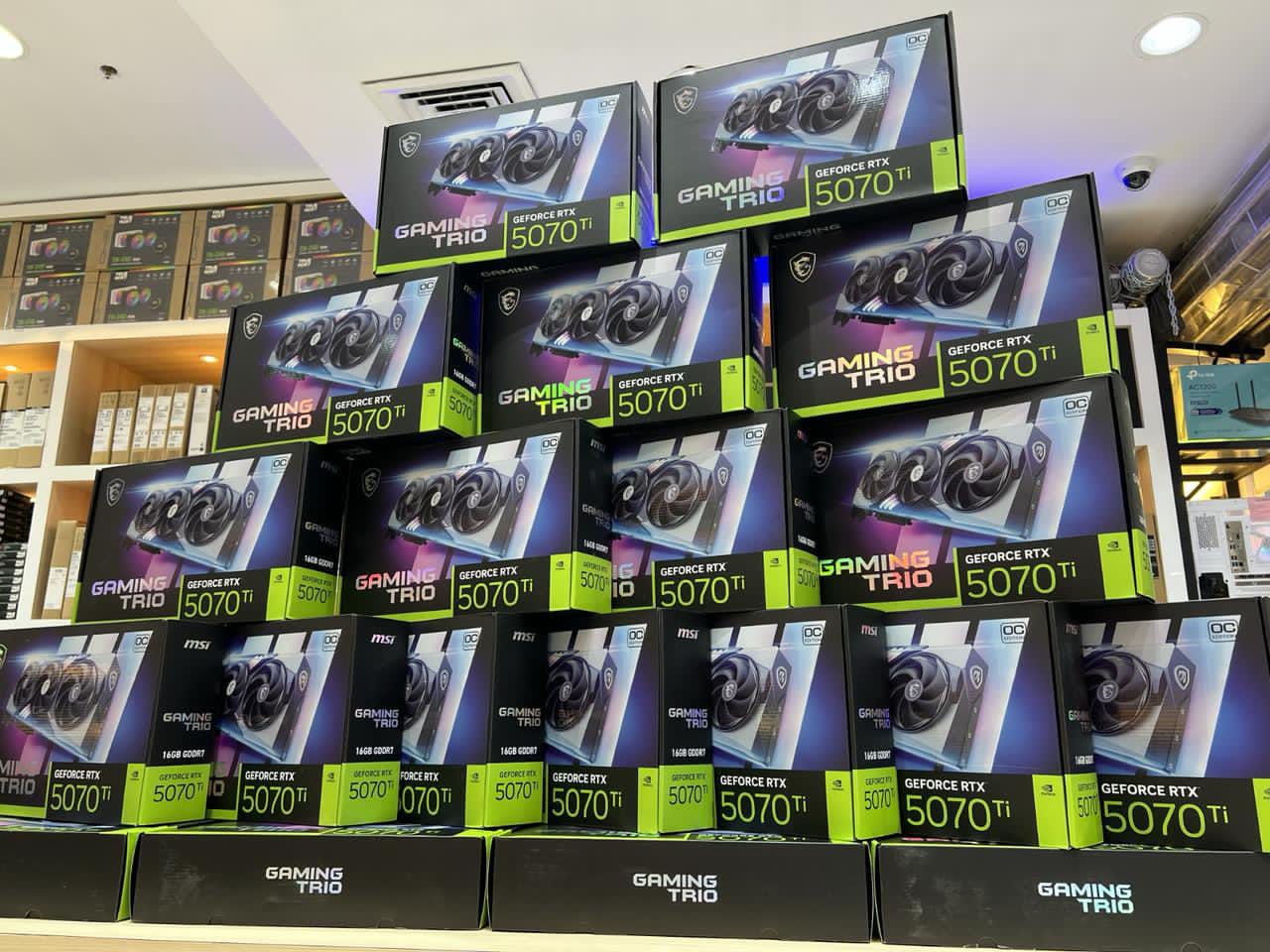 MSI GeForce RTX 5070 Ti GAMING TRIO OC Benin|Cotonou MSI GeForce RTX 5070 Ti GAMING TRIO OC Benin|Cotonou