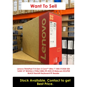 PC Lenovo ThinkPad E14 Gen 7  Core Ultra 7 255H Benin|Cotonou