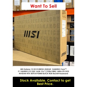 PC MSI Katana 15 Core i7 14th Gen RTX 5070 Benin|Cotonou