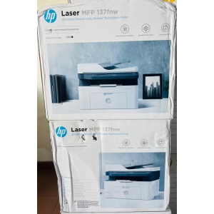 Imprimante Lazer MFP 137fnw Blanc noir