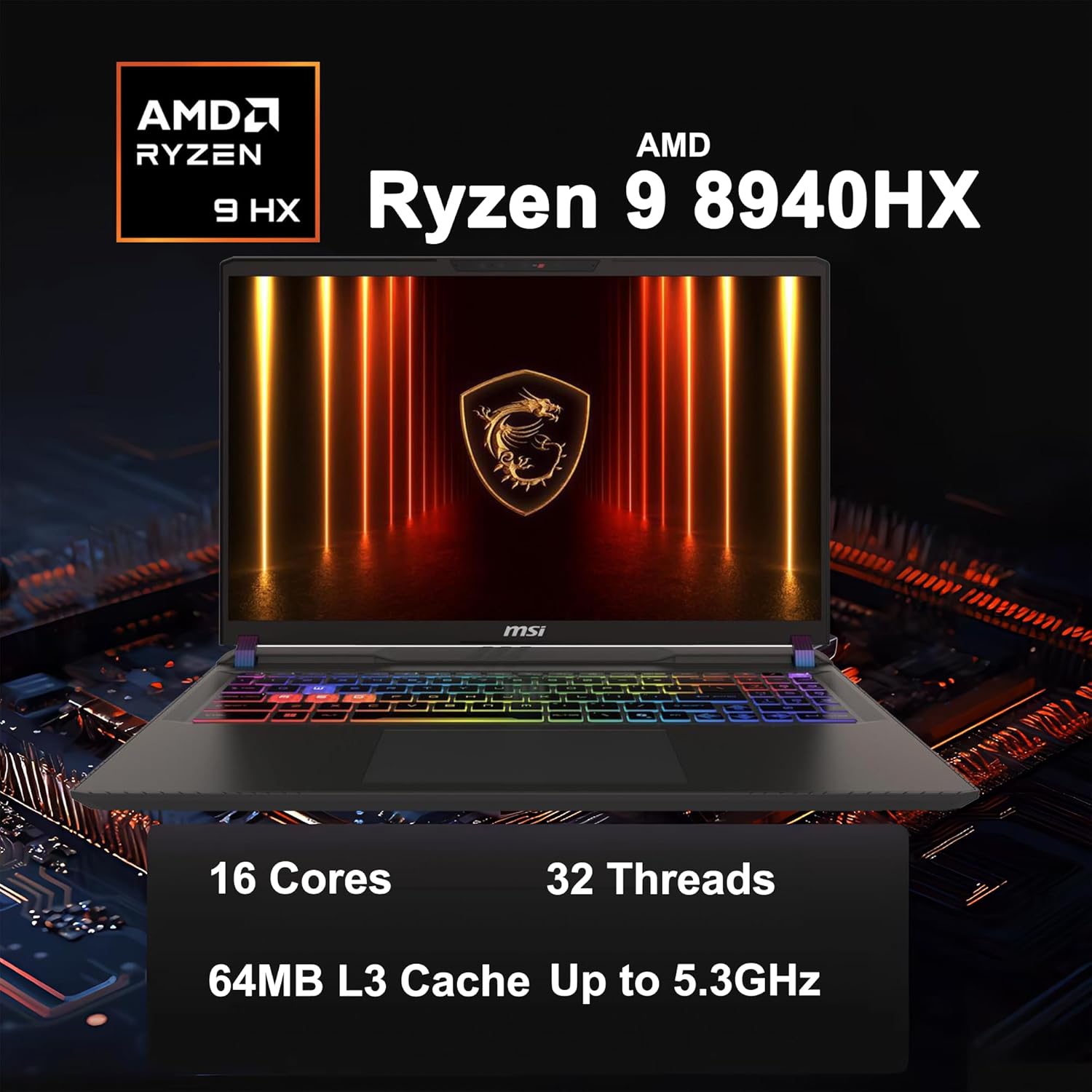 PC MSI Vector 16 HX Ryzen 9 8940HX RTX 5070Ti Benin|Cotonou PC MSI Vector 16 HX Ryzen 9 8940HX RTX 5070Ti Benin|Cotonou