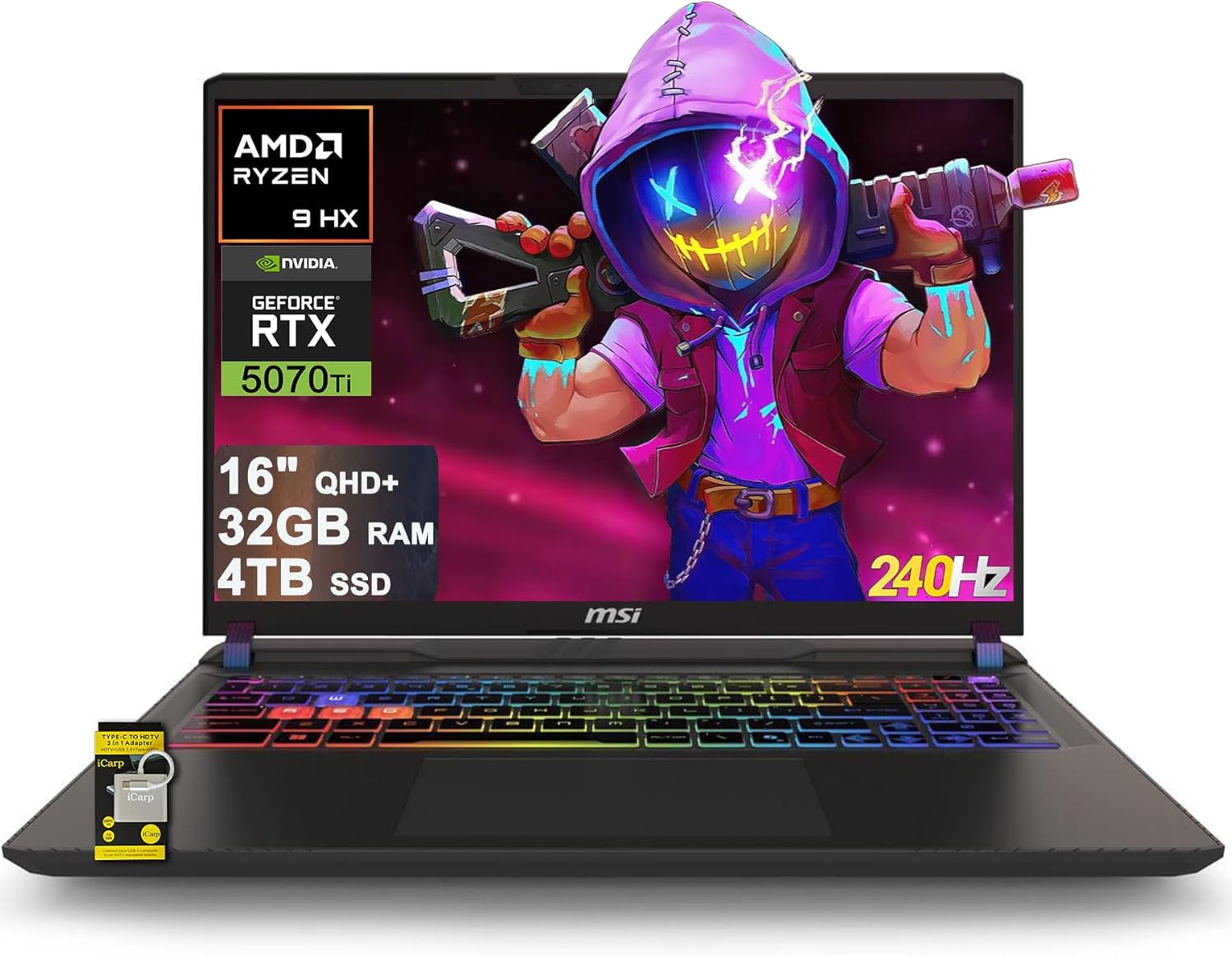 PC MSI Vector 16 HX Ryzen 9 8940HX RTX 5070Ti Benin|Cotonou PC MSI Vector 16 HX Ryzen 9 8940HX RTX 5070Ti Benin|Cotonou