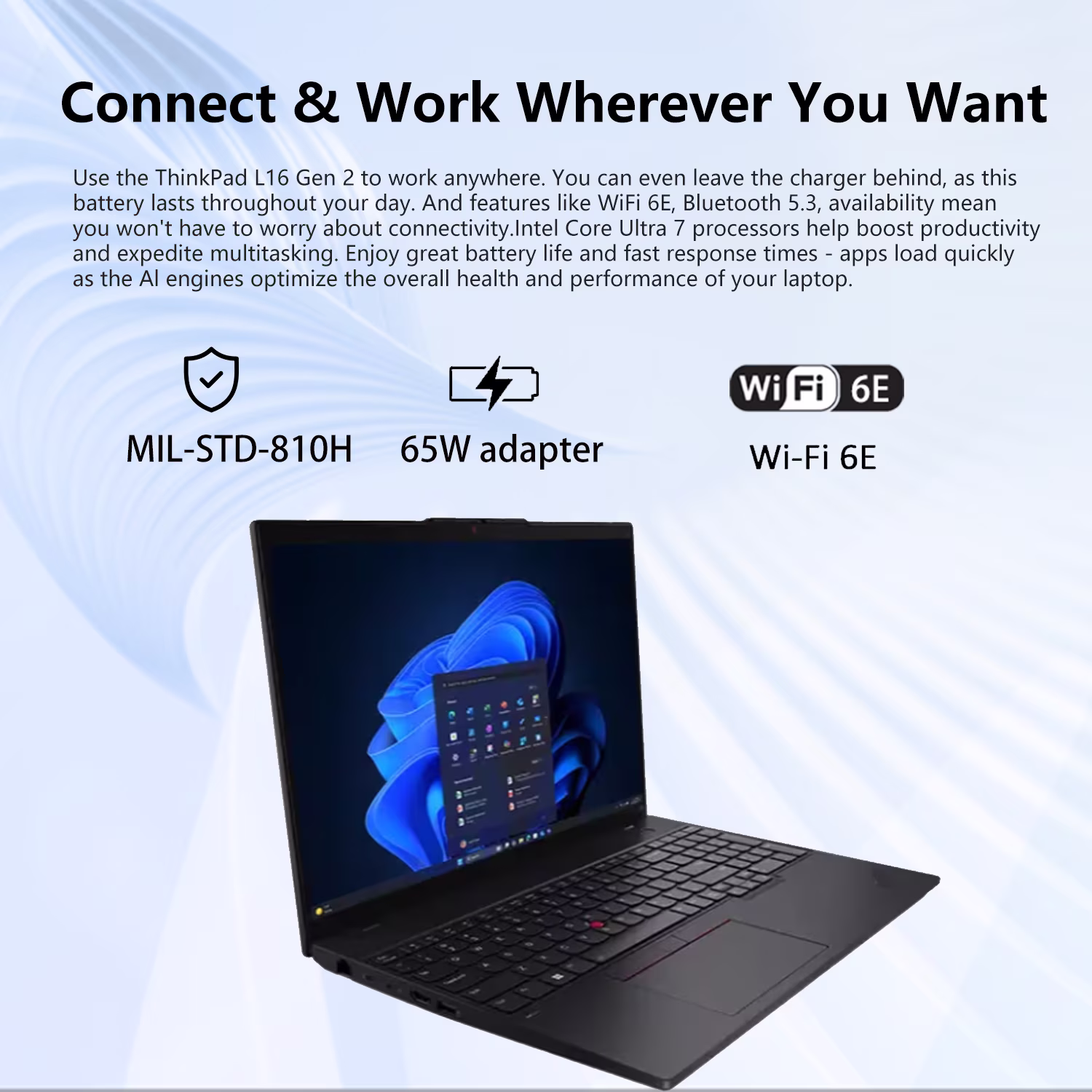PC Lenovo Thinkpad E16 Gen 3 Core Ultra 7 256V Benin|Cotonou PC Lenovo Thinkpad E16 Gen 3 Core Ultra 7 256V Benin|Cotonou