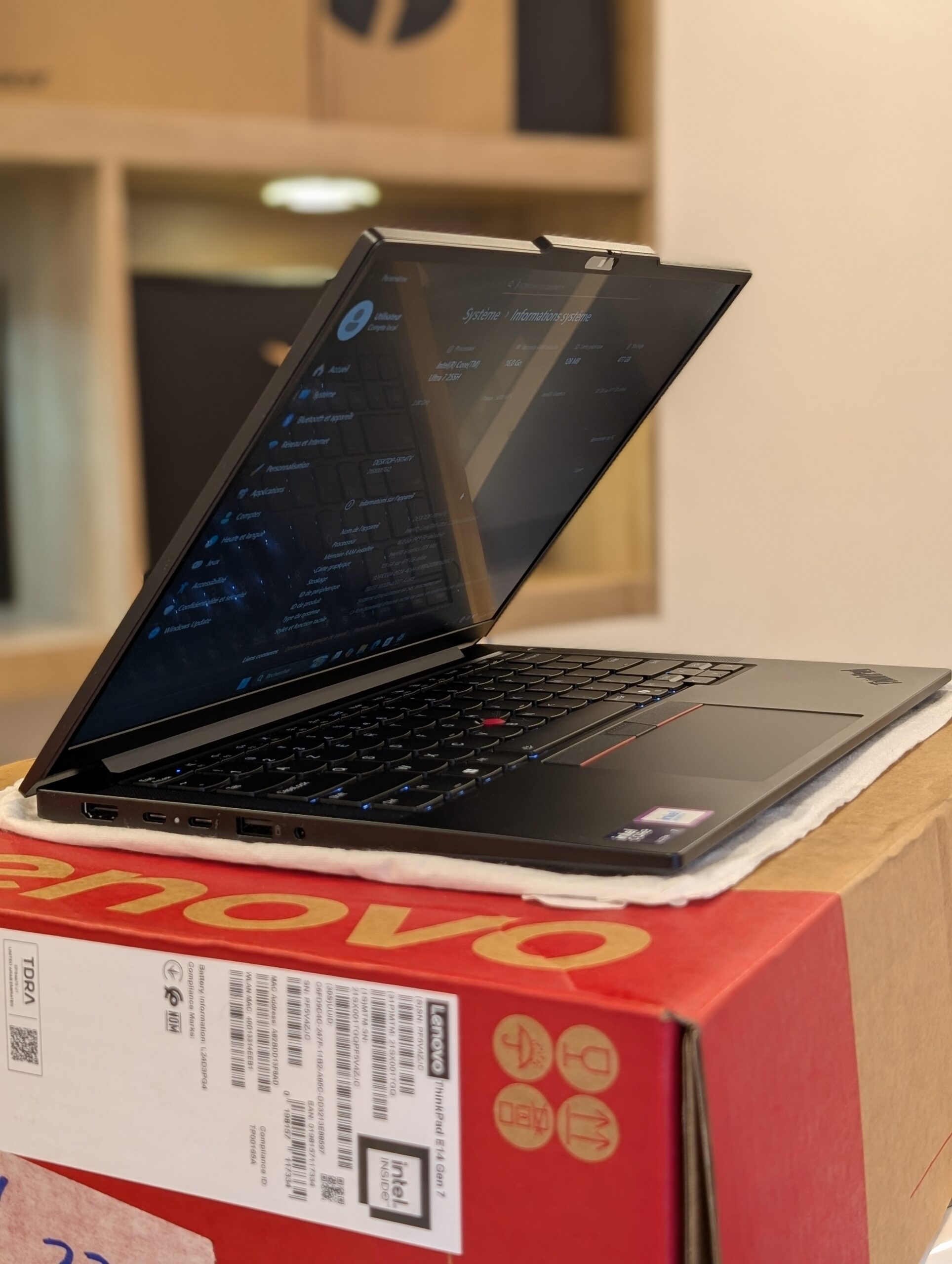 PC Lenovo Thinkpad E14 Gen 7 Core Ultra 7 256V Benin|Cotonou PC Lenovo Thinkpad E14 Gen 7 Core Ultra 7 256V Benin|Cotonou