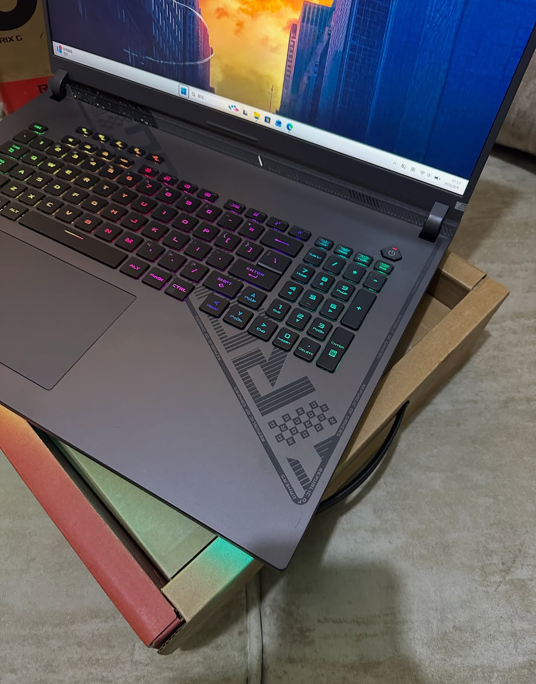 ASUS ROG Strix G18 Core i9 14th Gen RTX 5070 Benin|Cotonou ASUS ROG Strix G18 Core i9 14th Gen RTX 5070 Benin|Cotonou
