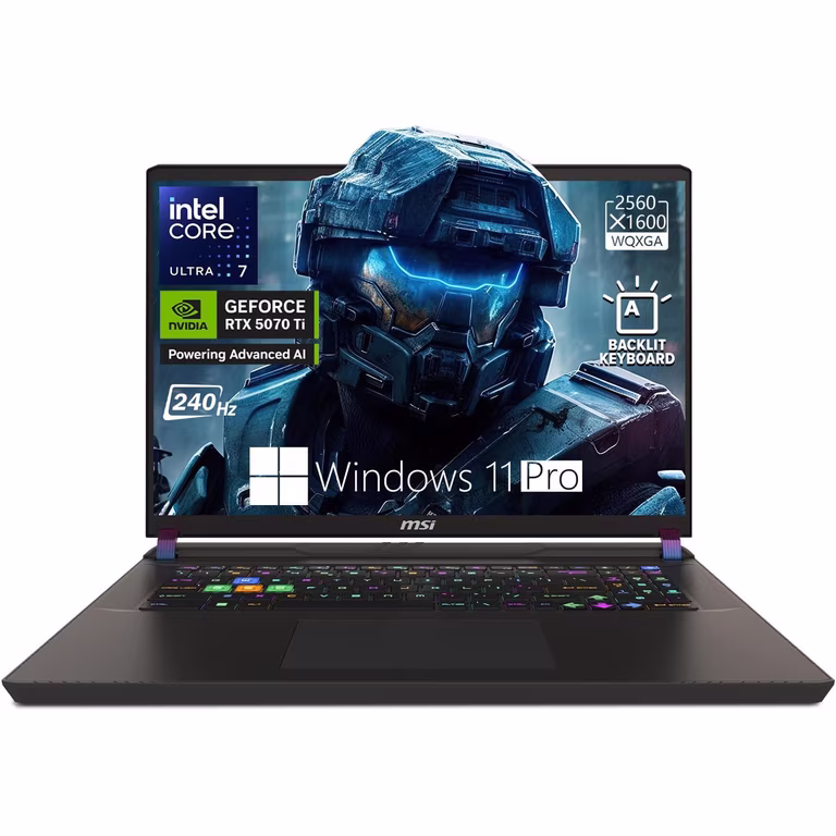 MSI-Vector-16-QHD-240Hz-Ga MSI Vector 16 Core Ultra 7 255HX RTX 5070Ti Bénin|Cotonou
