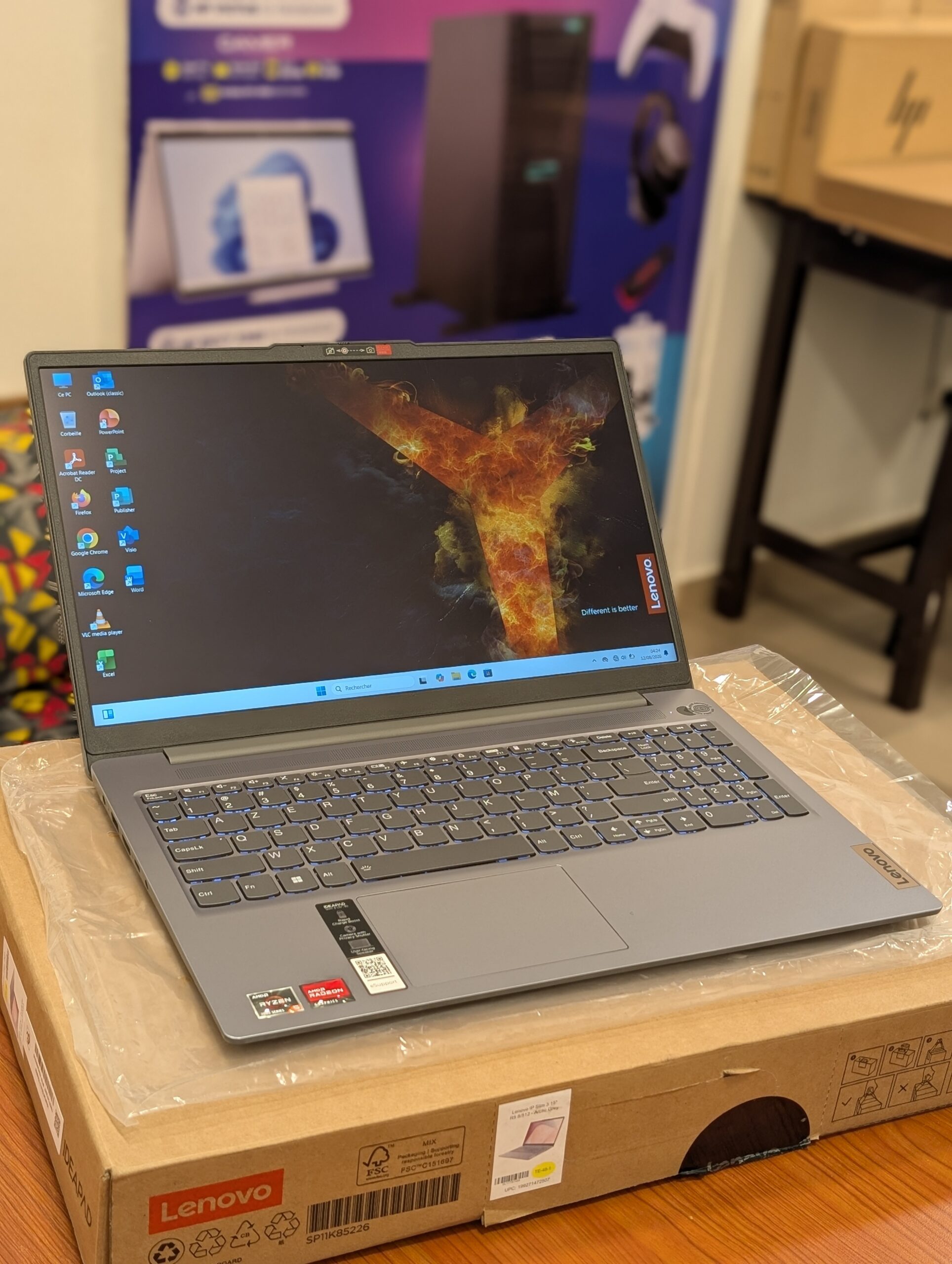 Lenovo IdeaPad Slim 3 Ryzen 5 4600H 02GB Bénin|Cotonou Lenovo IdeaPad Slim 3 Ryzen 5 4600H 02GB Bénin|Cotonou