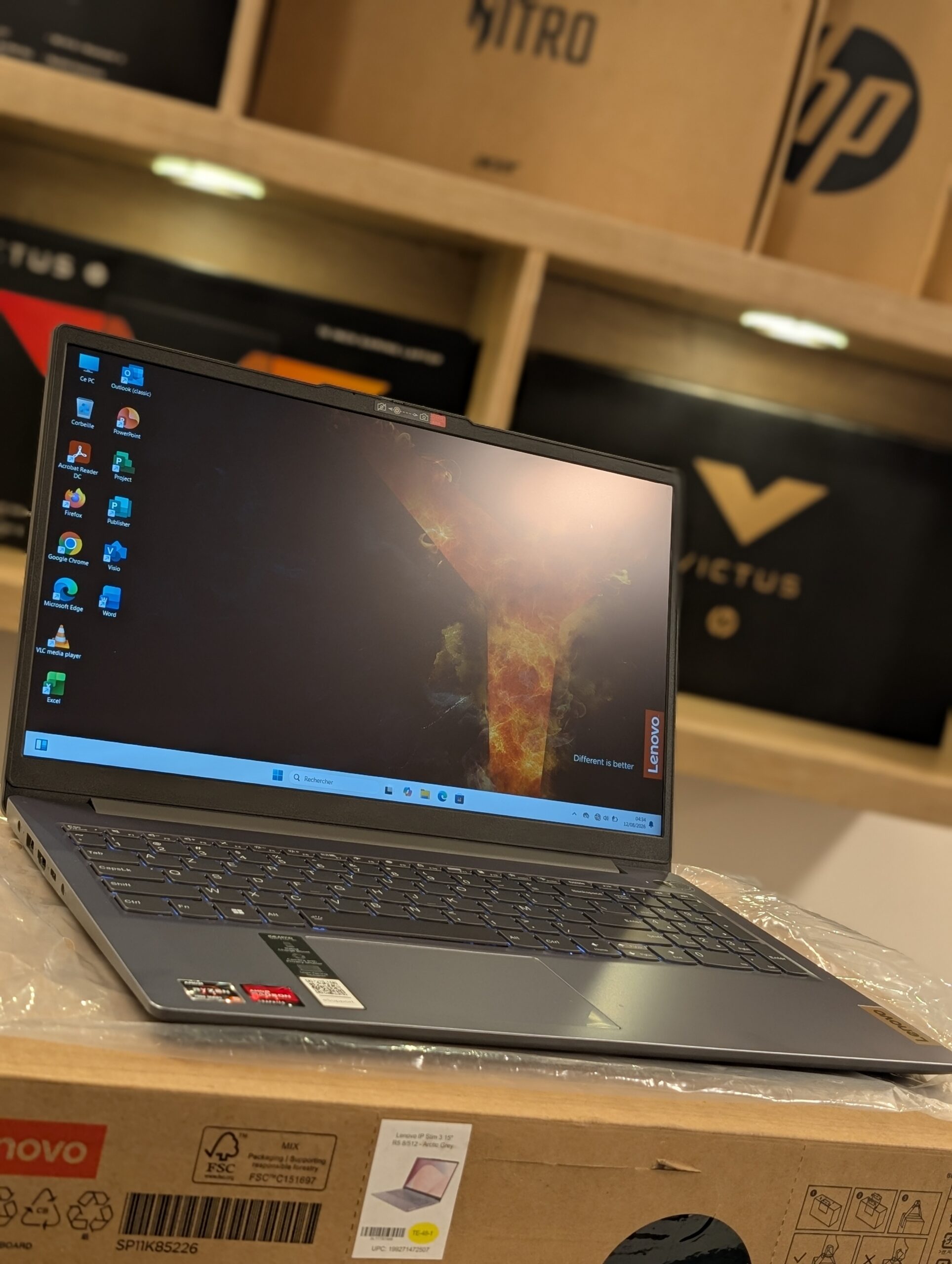 Lenovo IdeaPad Slim 3 Ryzen 5 4600H 02GB Bénin|Cotonou Lenovo IdeaPad Slim 3 Ryzen 5 4600H 02GB Bénin|Cotonou