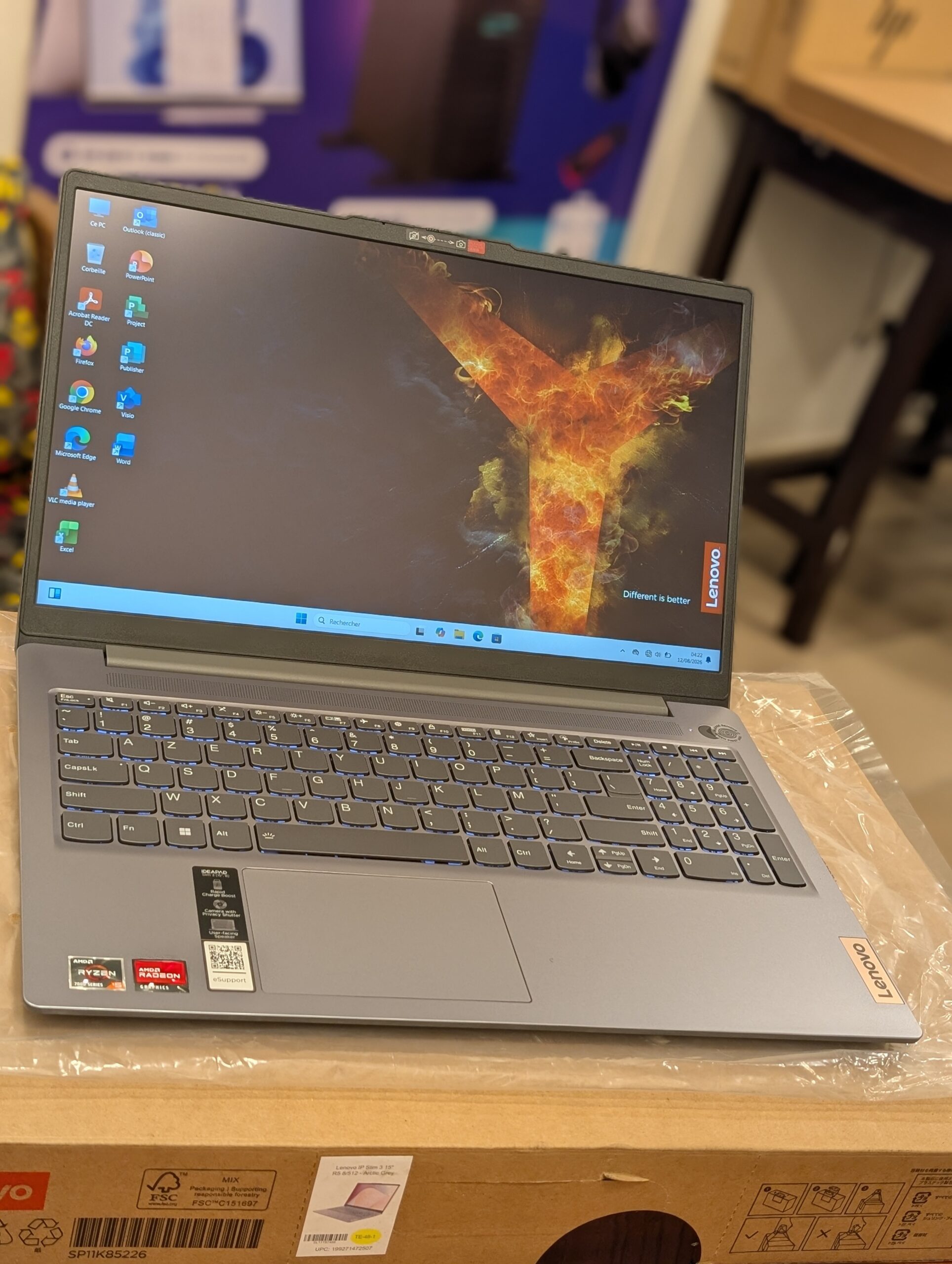 Lenovo IdeaPad Slim 3 Ryzen 5 4600H 02GB Bénin|Cotonou Lenovo IdeaPad Slim 3 Ryzen 5 4600H 02GB Bénin|Cotonou