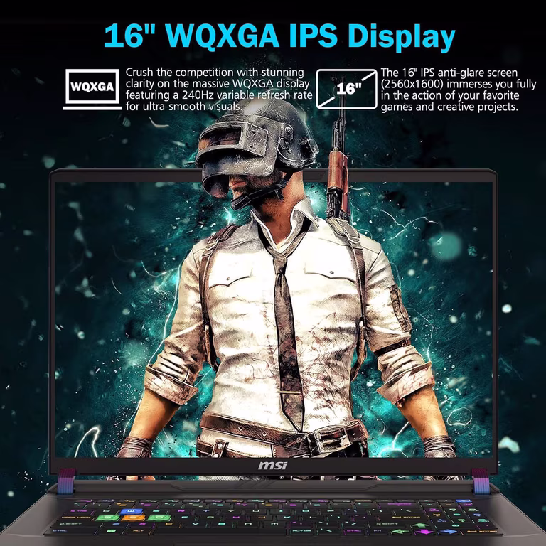 MSI Vector 16 Core Ultra 7 255HX RTX 5070Ti Bénin|Cotonou MSI Vector 16 Core Ultra 7 255HX RTX 5070Ti Bénin|Cotonou